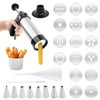 Professional Churro Maker Machine with 16 Discs & 8 Nozzles,