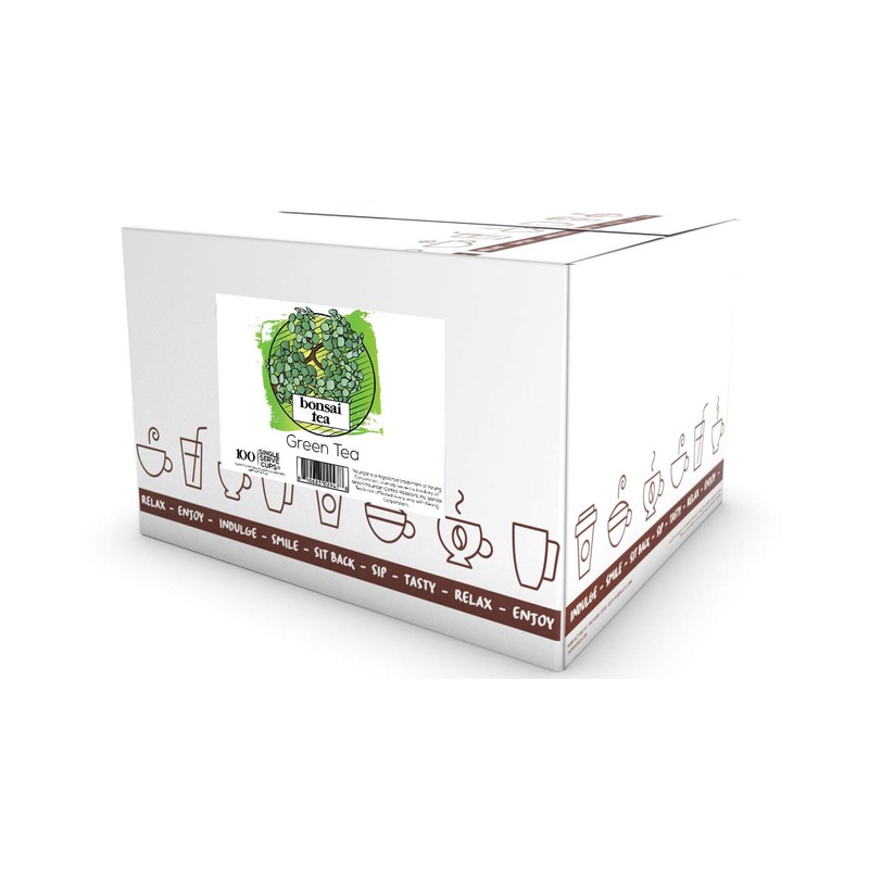 Bonsai Tea Co. Green Tea, Compatible with 2.0 Keurig K