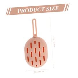 Minkissy Makeup Sponge Storage Case Travel Cosmetic Sponge Holder Lightweight and Compact Design Breathable for Easy Drying for Makeup Bags and Organizing Beauty Tools