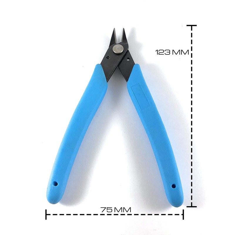Precision Flush Cutters, Ideal for Electrical, Model Makers, Jewellery, Plastic