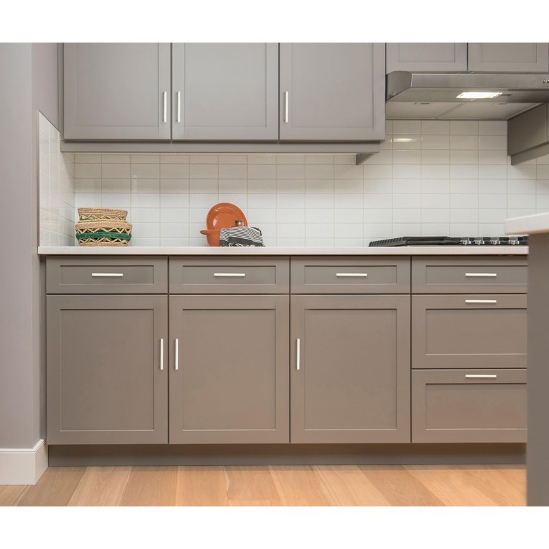 Ravinte 10 Pack Solid 5 Inch Square Cabinet Handles -