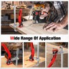 2 x Clamp Guide Rail, Lever Clamp Table Clamp with