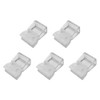 TOHKIN SMC-L5C-C-3 Smart Clip, Large, Clear, 5 Pieces x 3