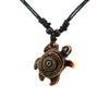 Scddboy Hawaiian Sea Turtle Pendant Necklace for Women Men -