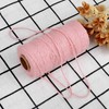 Pink String,100M/328 Feet Cotton String Bakers Twine,2MM Cotton Cord,Heavy Duty