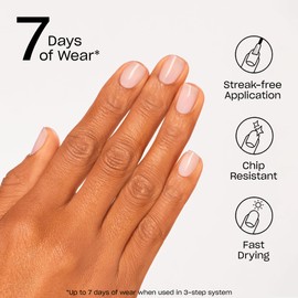 OPI Nail Lacquer Baby, Take a Vow | Sheer Soft Pink Crème Chip Resistant Nail Polish | Vegan, Fast Drying, Streak Free