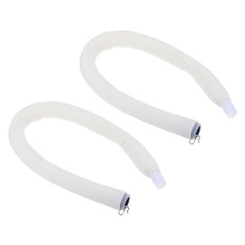 PATIKIL 2ft Drain Hose, 2 Pack Flexible Air Conditioner Water Pipe PVC Insulated Universal Tube for AC HVAC Indoor Internal Unit