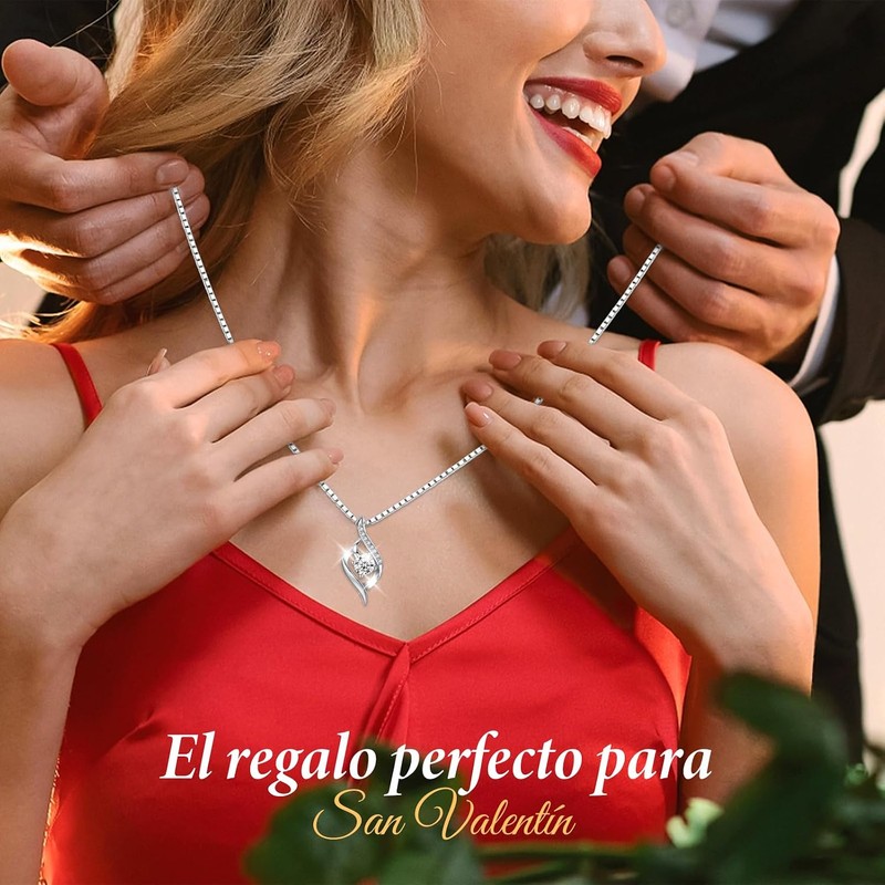 Collar Mujer ，Collares de Mujer, Juego de Collar y Pendientes