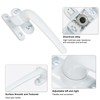 PATIKIL Aluminum Alloy Window Handle, Casement Window Lock Internal and