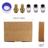 GHM PNEUMATIC 1/4"NPT 5 Way 2 Postion Lever Operated Valve