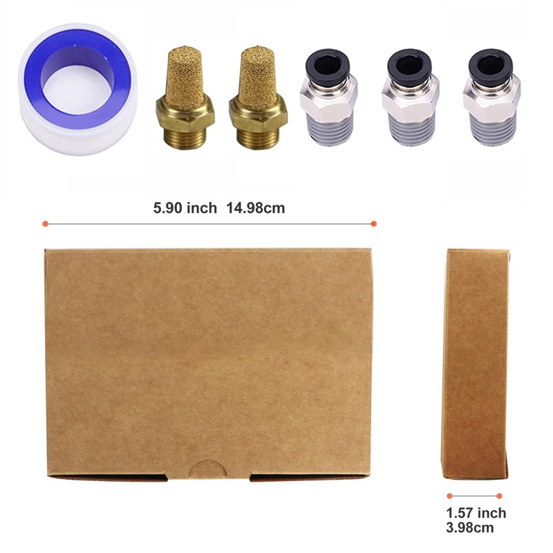 GHM PNEUMATIC 1/4"NPT 5 Way 2 Postion Lever Operated Valve