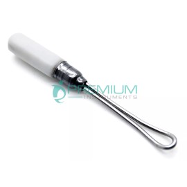 PREMIUM INSTRUMENTS Medical Ear Cleaner Wax Remover Ear Pick 6cm Veterinary White Curettes New