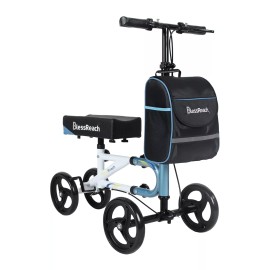 BLESSREACH ECONOMY Knee Scooter Steerable  Foot Injuries Compact 300Lbs 8 Inch