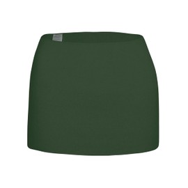 wobera ANGORA Body warmer or kidney warmer for men and women with 50% angora, lightweight design, hunter Green