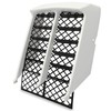 HECASA Radiator Cover + White Grille Compatible with 1987-2006 Yamaha