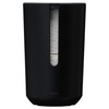 Tiger Tess, Spare toilet roll holder with lid freestanding, Black/Anthracite,