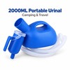 Portable Urinal with Extension Hose for Camping & Travel –