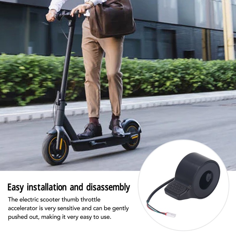 Electric Scooter Throttle Raised Stripe Scooter Throttle Thumb Accelerator for