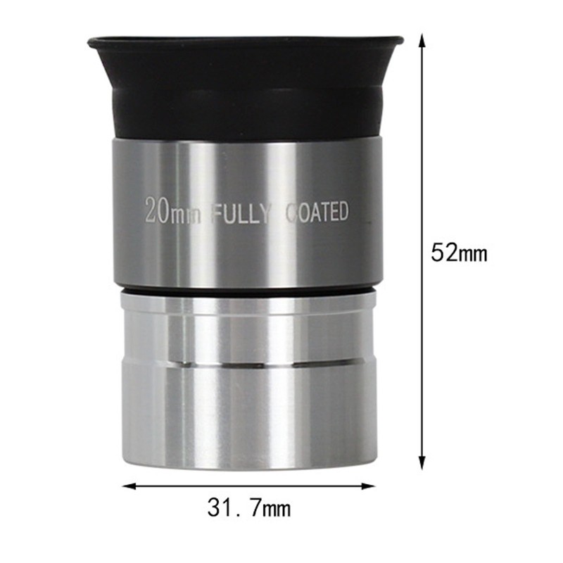 1.25 Inch 20mm Telescope Eyepiece Multi Layer Coating Astronomical Telescope