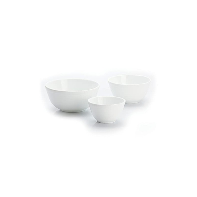 Mosser Glass Milk Glass Mixing Bowl Set