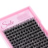 SULV DIY False Lash Extension Clusters D Curl 144 Pcs