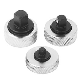 3Pcs Finger Ratchet Set Reversible Thumbwheel Mini Palm Wrench 1/4 3/8 1/2in Drive Compact Dia 38mm
