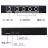ELEVIEW EHD-033N 3G/HD/SD-SDI Splitter, Sdi Splitter, 1 Input, 4 Output,