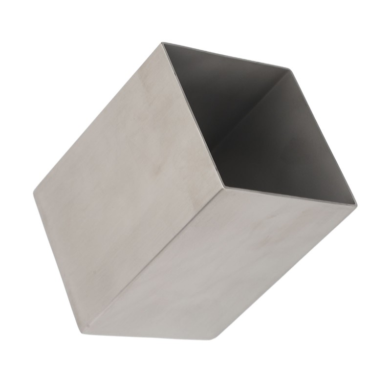 Pencil Cup 304 Stainless Steel Pencil Holder Thicken Durable Rectangular