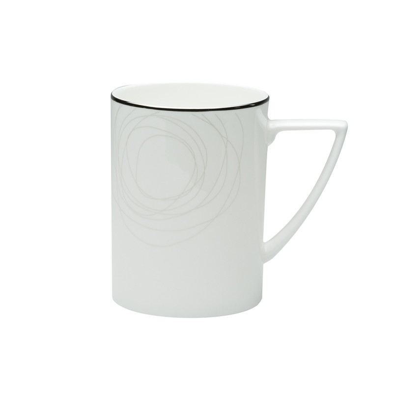 Red Vanilla OR200-904 4 Piece Orbit Place Setting, White