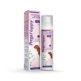Pregahope Prega Happy | Stretch Mark Skin Care for Pregnancy (100gm) | Soothes Itching | Non-Greasy | Paraben-Free