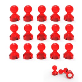 Ant Mag Neodymium Magnets Pins D11 mm Strong Magnets for Fridge Whiteboards Calendar Cards in School and Office Pack of 18