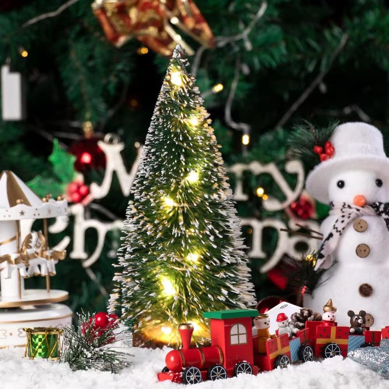 Mini Christmas Tree Xmas Tree With L 25cm Tabletop Christmas