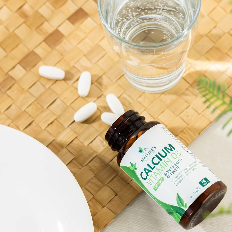 Calcium Supplement 1200 mg - with Vitamin D3 for Best