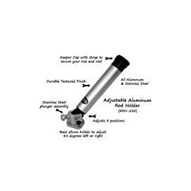 Traxstech Fishing systems adjustable aluminium rod holder for trolling fishing. Excellent for divers.