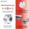 neverest® RK 6" Professional Backdraft Shutter Damper Connector Duct Fits