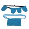 Blue Breast Surgery Drainage Bag Breathable Mastectomy Drain Holder with