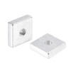 sourcing map Square Nuts, M6x18mmx5mm Zinc-Plated Metric Coarse Thread Assortment Kit, 10 Pcs