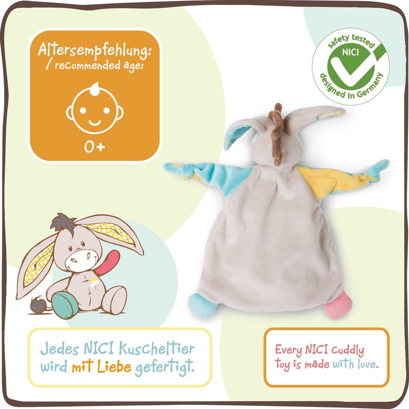 NICI Donkey Heartbreaker 47132 Comfort Blanket