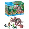 PLAYMOBIL | Dinos | Triceratops with Cub | Dino Play