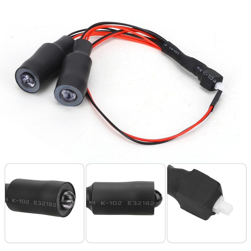 LED Headlight Light for 1/10 RC Crawler Axial SCX10 RC4WD