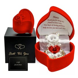 SAFRI Nana Nanna Nan Grandma Gift For Wedding Anniversary Christmas Birthday Mother's day Presents (Rose Box Nana Gift)