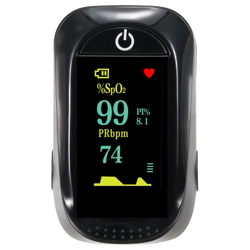 Fingertip Pulse Oximeter Mini SpO2 Monitor Oxygen Saturation Monitor Pulse