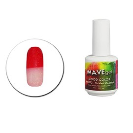 WAVEGEL Color Changing Nail Gel Polish - Mood Collection - #072 Tickled Cocktail I 0.5 Oz