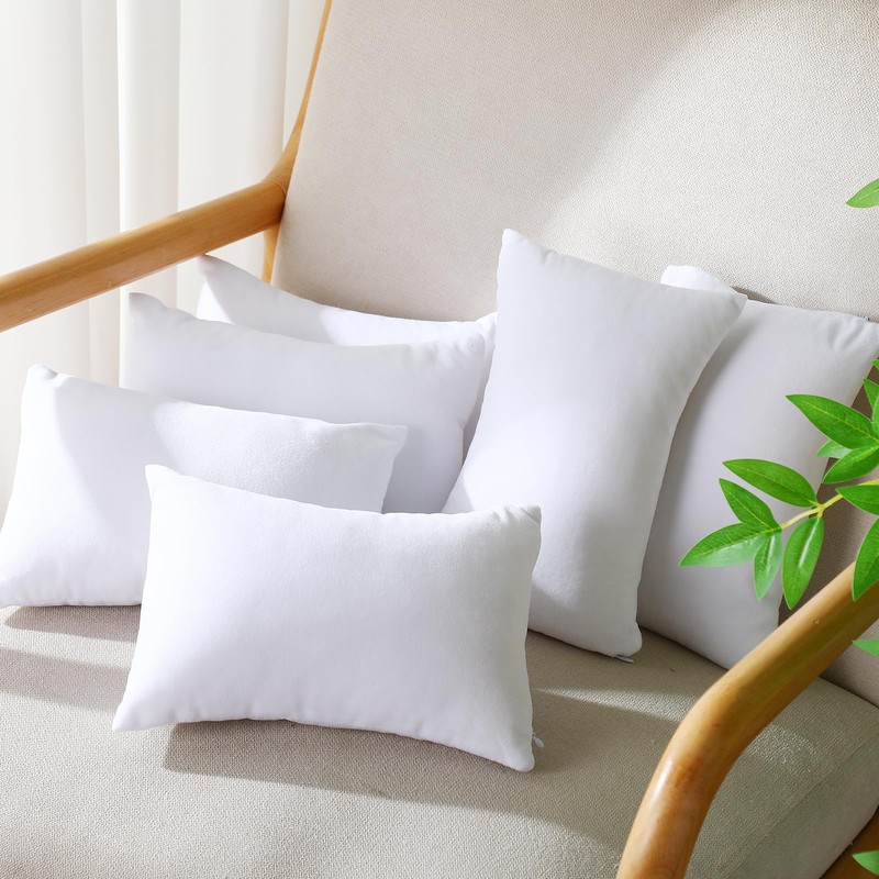 Geelin 6 Pack Small Pillows 11"x7" Microfiber Mini Pillows for