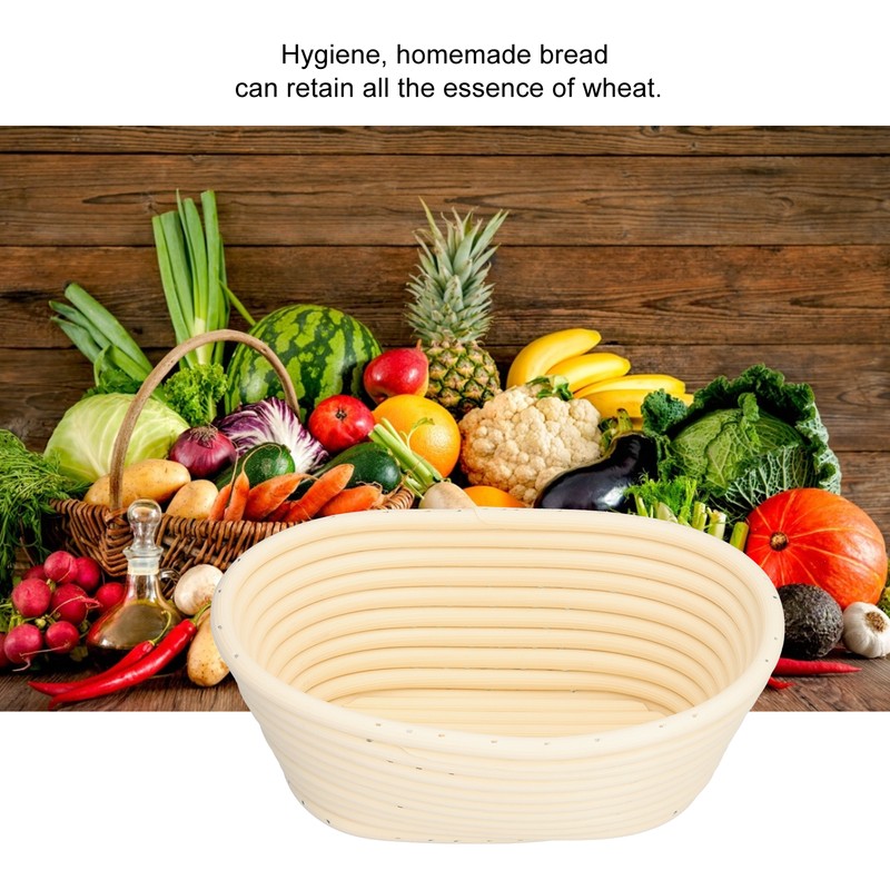 Washable Bread Fermentation Basket Innovative Shape Baking Mold for Kitchen