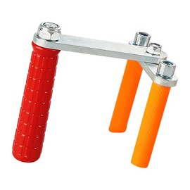 2PCS Plasterboard lifter Panel Carrier Gripper Drywall Lifts Ergonomic Plate for Plywood Sheet Goods General Purpose Glass Handy Grip Hand Board Lifter Particle Thick Panels,RED