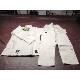 Kingz White The ONE Jiu Jitsu Gi M3 M2 M4 M0 M00 M000 M0000 Child Karate KZ110 - M4