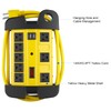Heavy Duty Power Strip with USB, Workshop 8 Outlet Surge