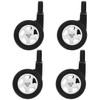 Homoyoyo Baby Walker Replacement Wheels Walker: 4Pcs Wheels Replacement Stroller