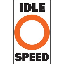 Taylor Made Products 46188 Sur-Mark Marker Buoy Label (Idle Speed)